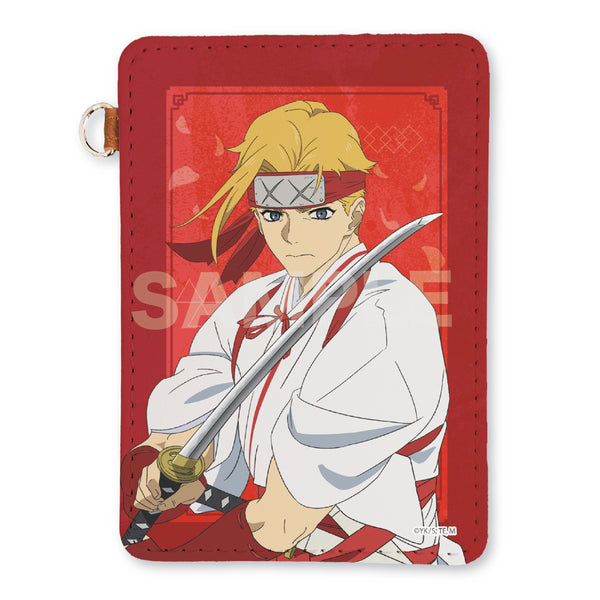 『地獄楽』レザーパスケース 07 山田浅ェ門典坐